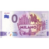 اسکناس 0 یورو 2024 - میلان - تک - UNC64 - ایتالیا