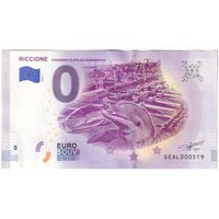 اسکناس 0 یورو 2018 - ریچونه - تک - UNC64 - ایتالیا