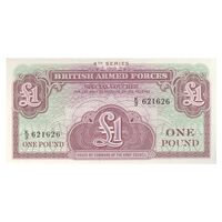 اسکناس یک پوند بدون تاریخ (1962) الیزابت دوم - نیروهای مسلح بریتانیا-سری چهارم - تک - UNC65 - انگلستان