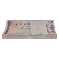 بسته اسکناس 100 ریال (ایروانی - نوربخش) - UNC - جمهوری اسلامی