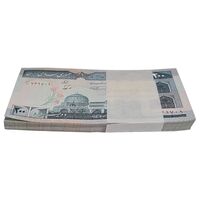 بسته اسکناس 200 ریال (نمازی - نوربخش) فیلیگران الله - شماره کوچک - شماره دوقلو - UNC - جمهوری اسلامی