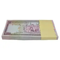 بسته اسکناس 2000 ریال (نوربخش - عادلی) شماره بزرگ - امضا کوچک - UNC - جمهوری اسلامی