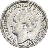 سکه 10 سنت 1938 ویلهلمینا - AU55 - هلند