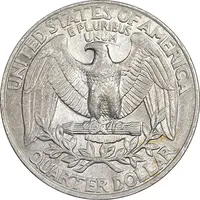 سکه کوارتر دلار 1998D واشنگتن - AU55 - آمریکا