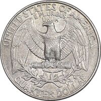 سکه کوارتر دلار 1997P واشنگتن - AU50 - آمریکا