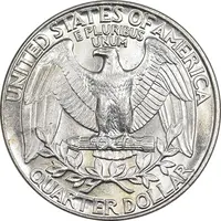 سکه کوارتر دلار 1992D واشنگتن - MS61 - آمریکا