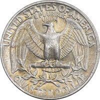 سکه کوارتر دلار 1981P واشنگتن - AU55 - آمریکا