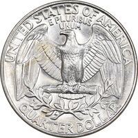 سکه کوارتر دلار 1979D واشنگتن - MS61 - آمریکا