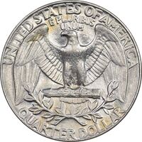 سکه کوارتر دلار 1974 واشنگتن - AU58 - آمریکا