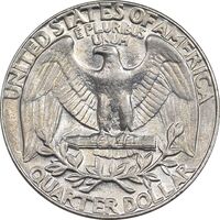 سکه کوارتر دلار 1974 واشنگتن - AU58 - آمریکا