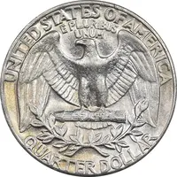 سکه کوارتر دلار 1974 واشنگتن - AU55 - آمریکا