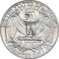 سکه کوارتر دلار 1973 واشنگتن - AU58 - آمریکا