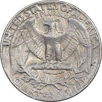 سکه کوارتر دلار 1973 واشنگتن - VF35 - آمریکا