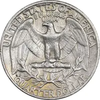 سکه کوارتر دلار 1966 واشنگتن - EF40 - آمریکا