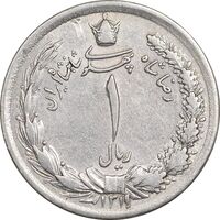 سکه 1 ریال 1311 - AU50 - رضا شاه