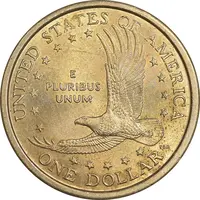 سکه یک دلار 2000P ساکاگاوا (دختر سرخپوست) - MS61 - آمریکا