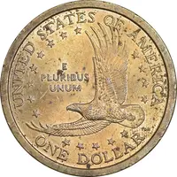 سکه یک دلار 2000P ساکاگاوا (دختر سرخپوست) - AU58 - آمریکا