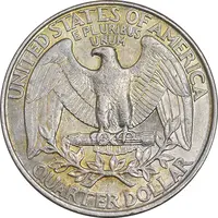 سکه کوارتر دلار 1995D واشنگتن - AU55 - آمریکا