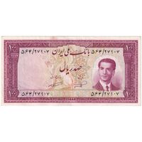 اسکناس 100 ریال کراواتی 1332 - تک - EF45 - محمد رضا شاه
