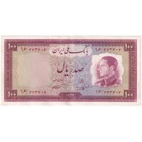 اسکناس 100 ریال 1333 - تک - AU53 - محمد رضا شاه