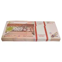 بسته اسکناس 5000 ریال امام (طیب نیا - سیف) - نوار آرم بانک مرکزی - شماره قرینه - UNC - جمهوری اسلامی