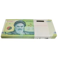 بسته اسکناس 10000 ریال (دژپسند - همتی) - شماره قرینه - UNC - جمهوری اسلامی
