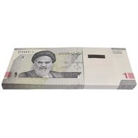 بسته اسکناس 10000 ریال (دژپسند - همتی) - شماره دوقلو - UNC - جمهوری اسلامی