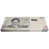 بسته اسکناس 10000 ریال (دژپسند - همتی) - شماره دوقلو - UNC - جمهوری اسلامی