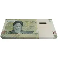 بسته اسکناس 100000 ریال (دژپسند - همتی) - شماره قرینه - UNC - جمهوری اسلامی