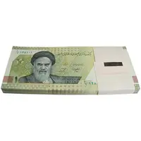 بسته اسکناس 100000 ریال (خاندوزی - صالح آبادی) شماره دوقلو - UNC - جمهوری اسلامی