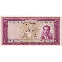 اسکناس 100 ریال کراواتی 1330 - تک - EF40 - محمد رضا شاه