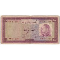 اسکناس 100 ریال 1333 - تک - VG - محمد رضا شاه