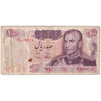 اسکناس 100 ریال 1350 - تک - VF20 - محمد رضا شاه