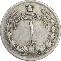 سکه 1 ریال 1310 - EF45 - رضا شاه