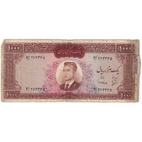 اسکناس 1000 ریال (بهنیا - سمیعی) - تک - VG - محمد رضا شاه