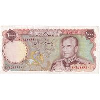اسکناس 1000 ریال (انصاری - یگانه) - تک - EF40 - محمد رضا شاه
