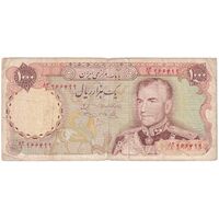 اسکناس 1000 ریال (یگانه - خوش کیش) - تک - F - محمد رضا شاه