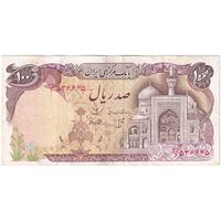 اسکناس 100 ریال (بنی صدر - نوبری) - تک - VF35 - جمهوری اسلامی
