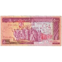 اسکناس 5000 ریال (نمازی - نوربخش) امضاء کوچک - تک - VF35 - جمهوری اسلامی