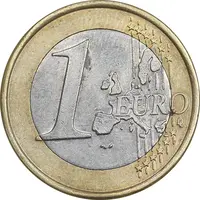 سکه 1 یورو سنت 1999 بئاتریکس - EF45 - هلند