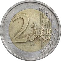 سکه 2 یورو سنت 1999 بئاتریکس - EF45 - هلند