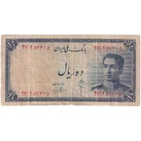 اسکناس 10 ریال سری سوم - تک - VG - محمد رضا شاه