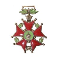 نشان خدمت شهربانی درجه دو (ضرب تهران) - EF - محمد رضا شاه