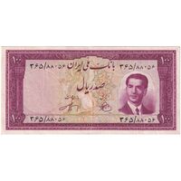 اسکناس 100 ریال کراواتی 1330 - تک - EF40 - محمد رضا شاه