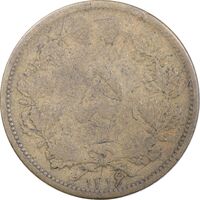 سکه 5 دینار 1316 برنز - VF30 - رضا شاه