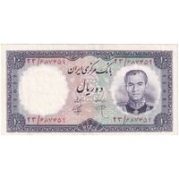 اسکناس 10 ریال 1340 - تک - AU50 - محمد رضا شاه