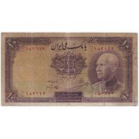 اسکناس 10 ریال پشت فارسی 1317 - مهر نامشخص - تک - F12 - رضا شاه