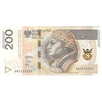 اسکناس 200 زلوتی 2015 جمهوری سوم - تک - UNC65 - لهستان