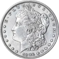 سکه یک دلار 1896 مورگان - UNC - آمریکا
