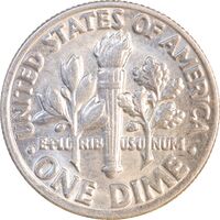 سکه 1 دایم 1985P روزولت - MS61 - آمریکا